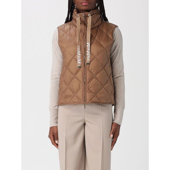 Max Mara The Cube Waistcoat Woman Beige